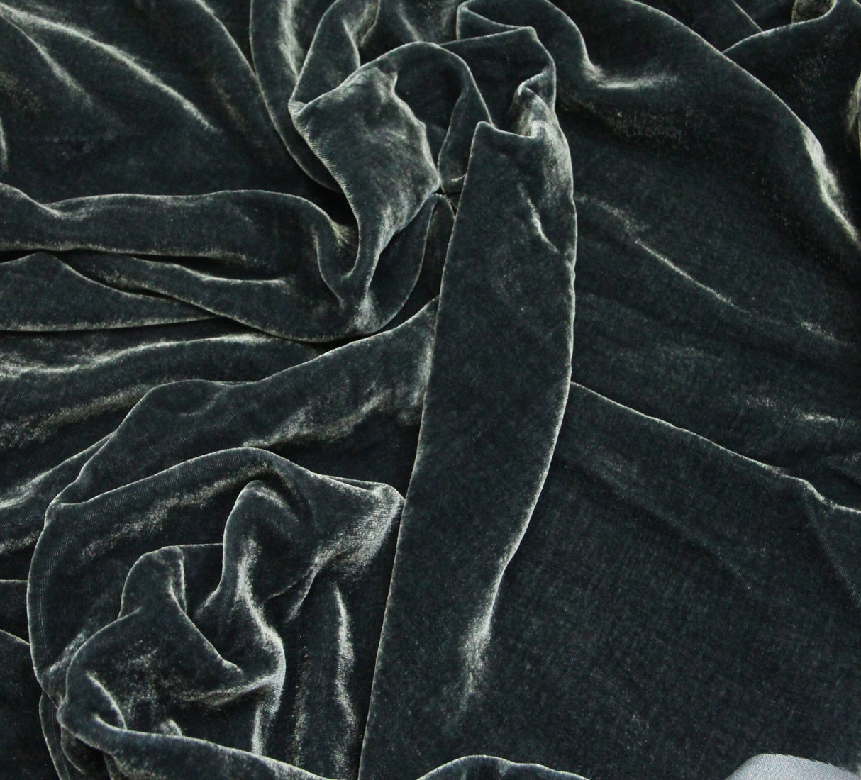 Premium Silk Rayon Velvet Fabric - Azalea, 45" Width (1 Yard)
