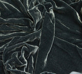 Premium Silk Rayon Velvet Fabric - Azalea, 45" Width (1 Yard)