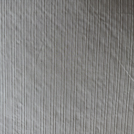 Charlotte Thin Stripe Silk Fabric - Beige Thin Stripe, 54" Width (1 Yard)