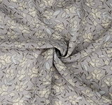 Chiffon Gray Fabric Lightweight Sheer Polyester, 58/60" Wide 1 Yard Soft Flowing Apparel Fabric