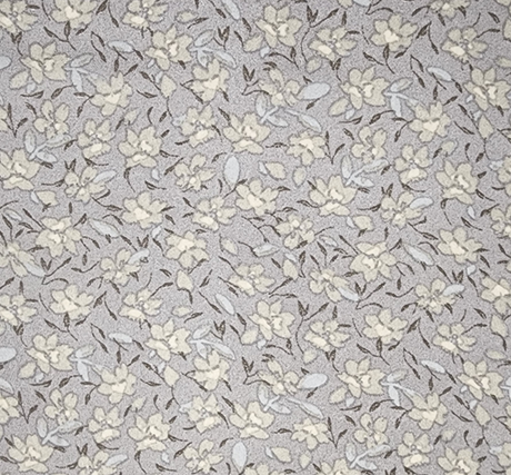 Chelsea Chiffon Polyester Fabric - Gray, Sheer Crepe Texture, 58/60" Width