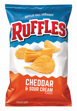 Ruffles Cheddar & Sour Cream 60.2 Gm
