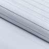 Foiled Line Spandex Fabric Black Silver