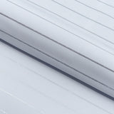Chicago Foiled Line Nylon Spandex Fabric - Foiled Line, Black/Silver, Black/Gold, White/Silver, 55/56" Width (1 Yard)