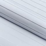 Chicago Foiled Line Spandex Fabric - Black/Silver, Black/Gold, White/Silver, 55/56" Width (1 Yard)