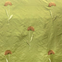 Chloe Fabric Silk Fabric - Floral Embroidered, 54" Width (1 Yard)