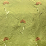 Chloe Fabric Silk Fabric - Floral Embroidered, 54" Width (1 Yard)