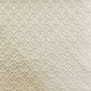 Chuck Cotton Polyester Fabric - Embossed Geometric Circular Pattern, Natural/Washed, 58" Width (1 Yard)