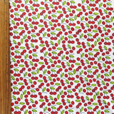 Swim Knit Cherries Poly Spandex Swimsuit Fabric