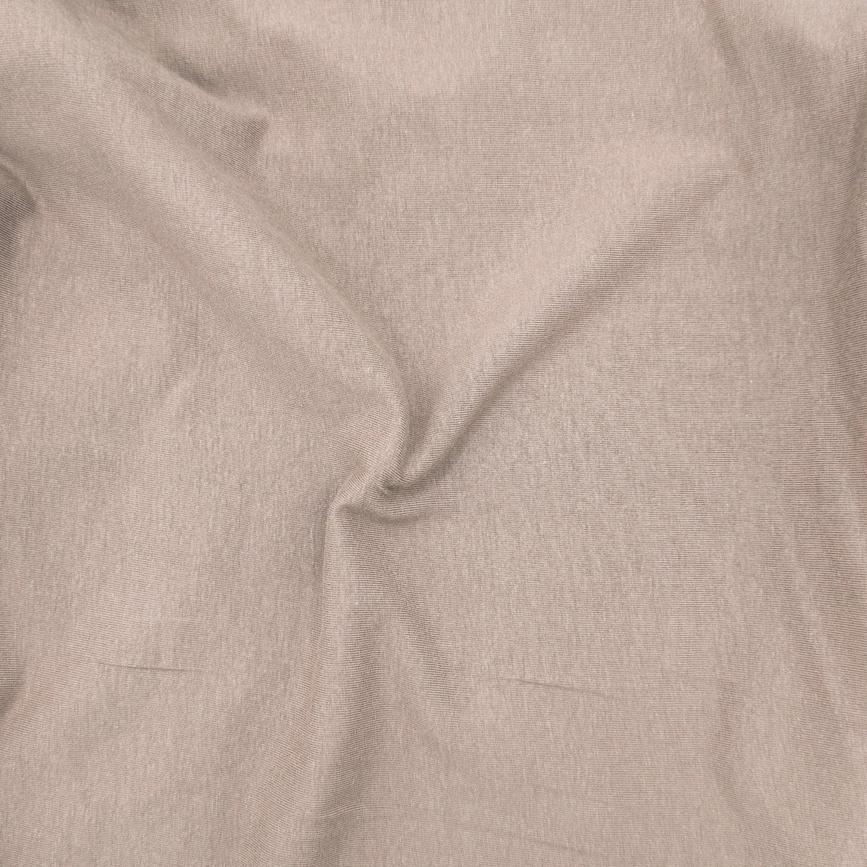 Cotton Spandex Jersey Fabric Coffee 4-Way Stretch
