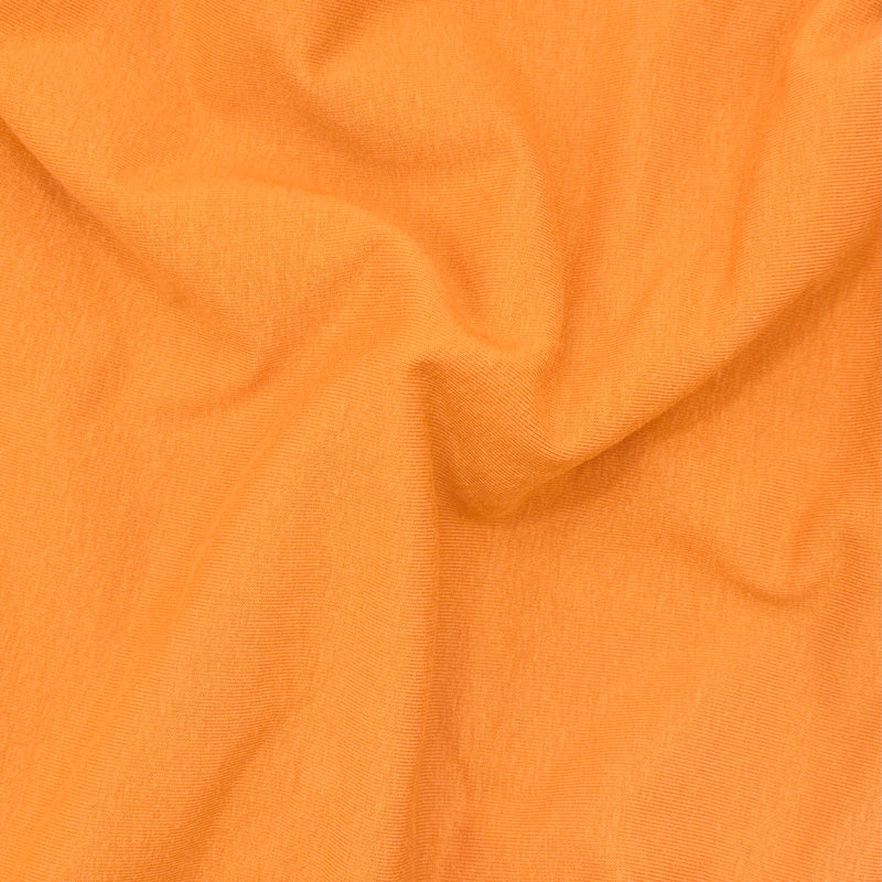 Cotton Spandex Jersey Knit Fabric Mustard 4-Way Stretch