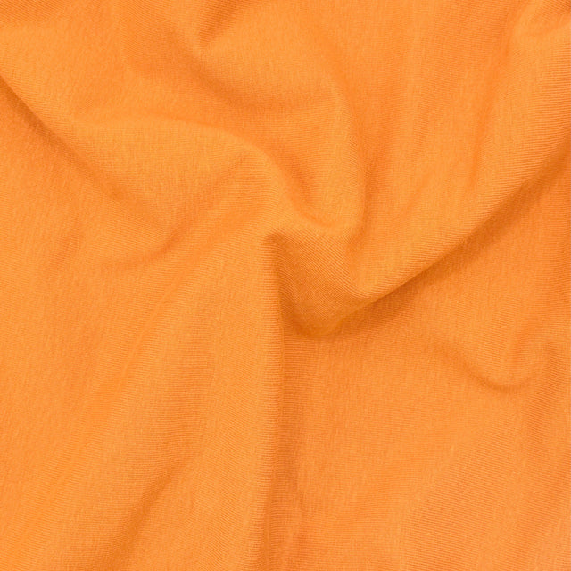 Cotton Spandex Jersey Knit Fabric Mustard 4-Way Stretch