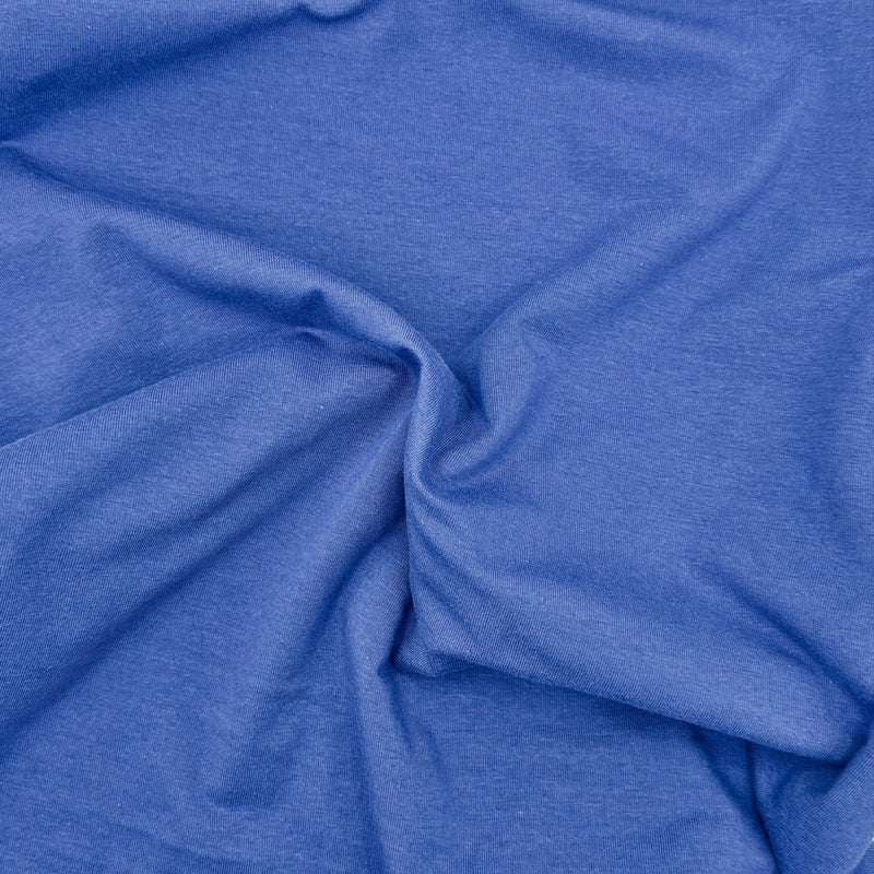Cotton Spandex Jersey Fabric 4-Way Stretch Super Royal