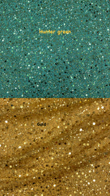BPS Mesh Lace Gold Polyester Fabric - Gold Beads, Pearls, Sequins, 60" Width, 54" Design Width (1 Yard)