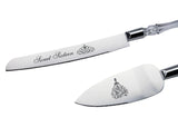 Quinceañera Cake Knife and Server Set with “Sweet Sixteen” Engraving