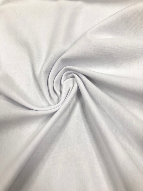 Solid Cotton Polyester Spandex Fabric - Light-Medium Weight, 2-Way Stretch, Solid Colors, 58" To 60" Width