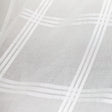 Clara Fabric Polyester Fabric - Plaid Sheer, 110" Width (1 Yard)