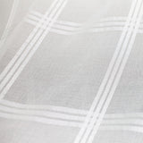 Clara Fabric Polyester Fabric - Plaid Sheer, 110" Width (1 Yard)
