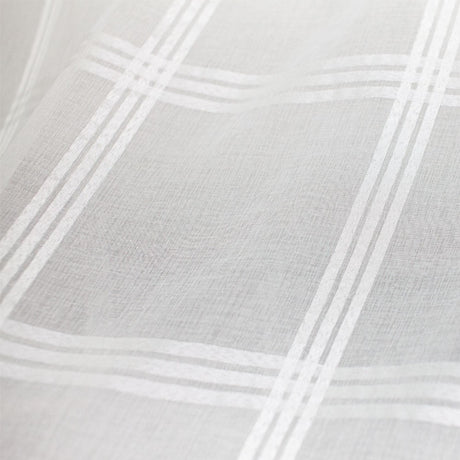 Clara Fabric Polyester Fabric - Plaid Sheer, 110" Width (1 Yard)