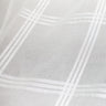Clara Fabric Polyester Fabric - Plaid Sheer, 110" Width (1 Yard)