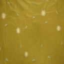 Claudio Fabric Silk Fabric - Floral Embroidered, 54" Width (1 Yard)