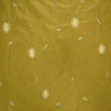 Claudio Fabric Silk Fabric - Floral Embroidered, 54" Width (1 Yard)
