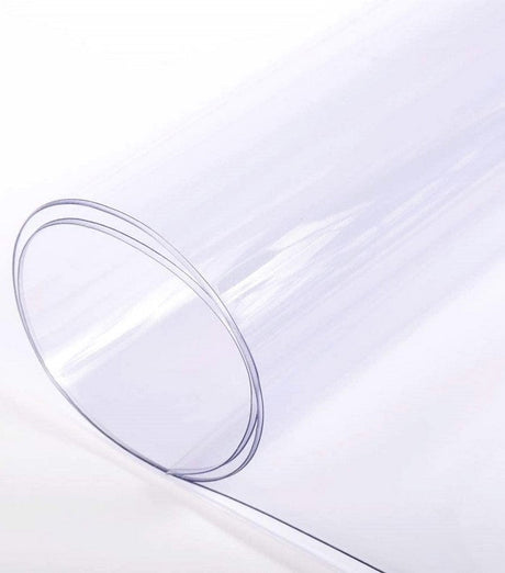 Clear Plastic Vinyl Fabric 06 Gauge Sold By The Yard