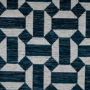 Chenille Jacquard Geometric Upholstery Fabric