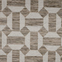Chenille Jacquard Geometric Upholstery Fabric
