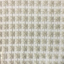 Clover Floral Metallic Sheer Polyester Fabric - Floral Sheer, 110" Width (1 Yard)