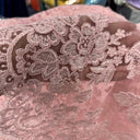 Corded Bridal Lace Embroidered Net Mesh