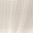 Cobb Fabric Square Sheer Fabric - Ivory/White Square Pattern, 110" Width (1 Yard)