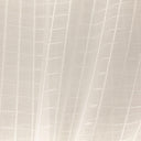 Cobb Fabric Square Sheer Fabric - Ivory/White Square Pattern, 110" Width (1 Yard)