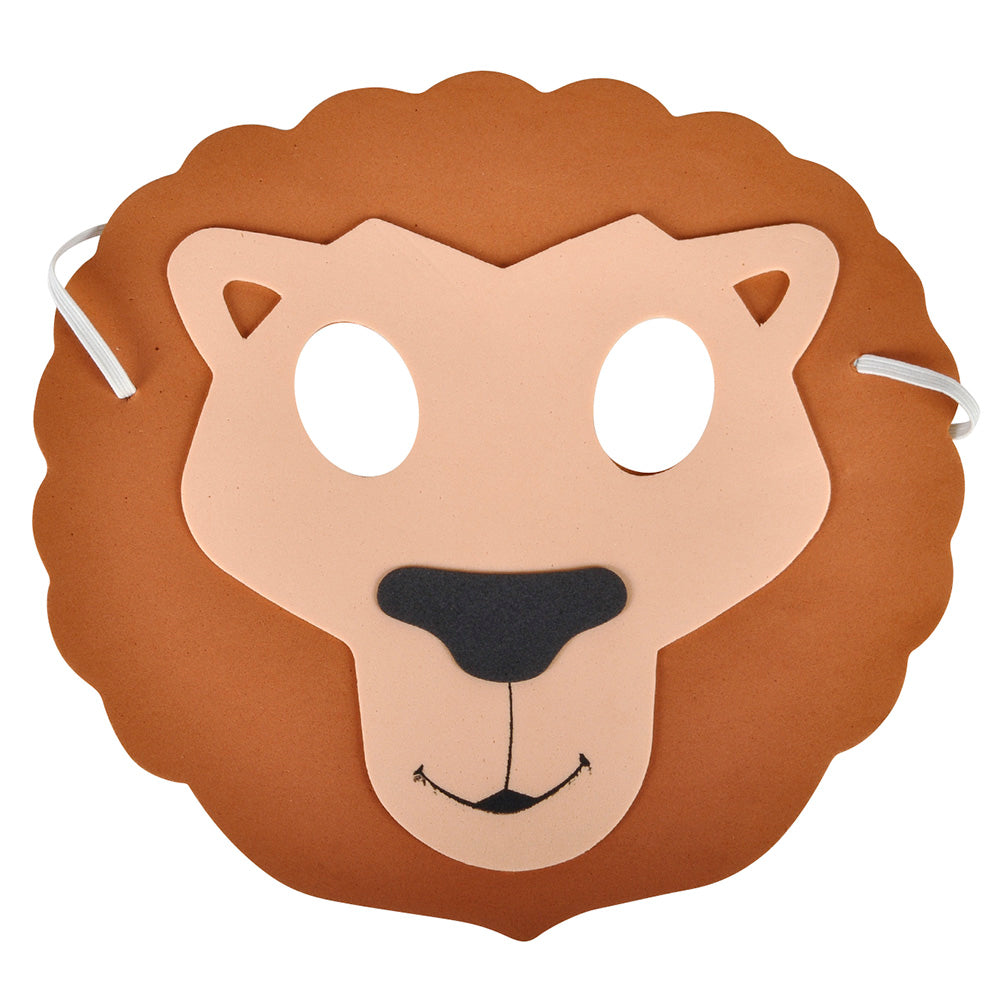 Foam Zoo Animal Masks (1 DZ)