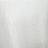 Coltan Polyester Fabric - Solid Sheer Ivory, 110" Width (1 Yard)