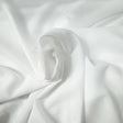 Coltan Polyester Fabric - Solid Sheer Ivory, 110" Width (1 Yard)