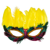 Mardi Gras Feather Masks (50 PCK)