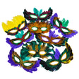 Mardi Gras Feather Masks (50 PCK)