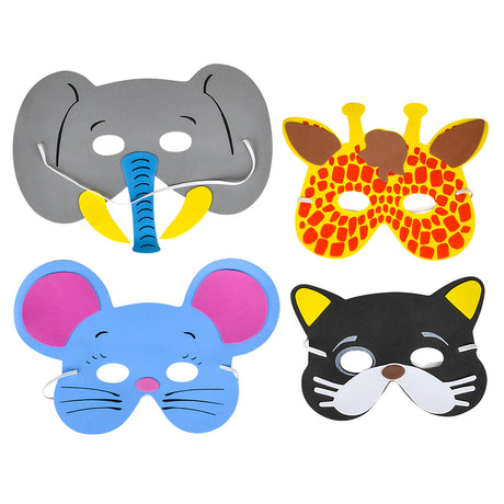 Foam Animal Masks (1 DZ)