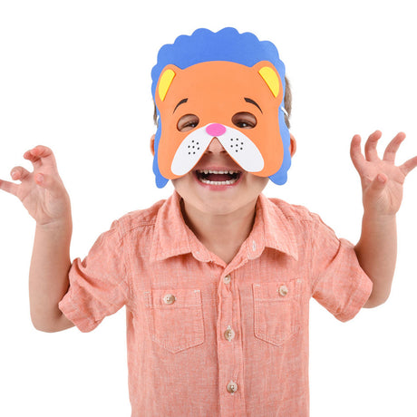 Foam Animal Masks (1 DZ)