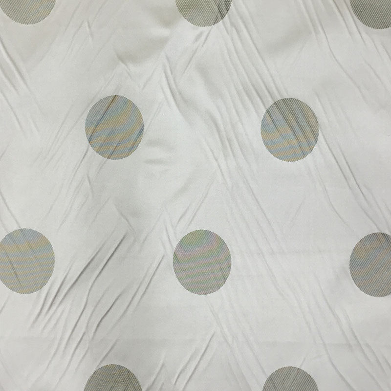 Contempo Fabric Silk Fabric - Two-Toned Dotted, 60" Width (1 Yard)