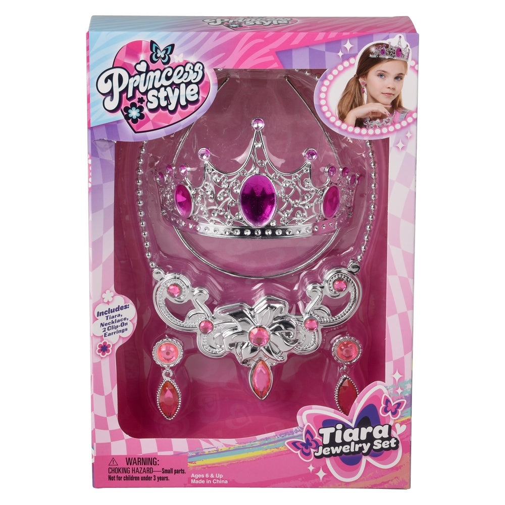 Princess Tiara Jewelry Set (1 Box)