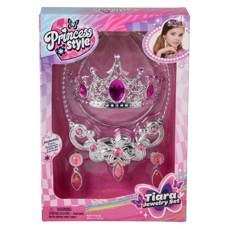 Princess Tiara Jewelry Set (1 Box)
