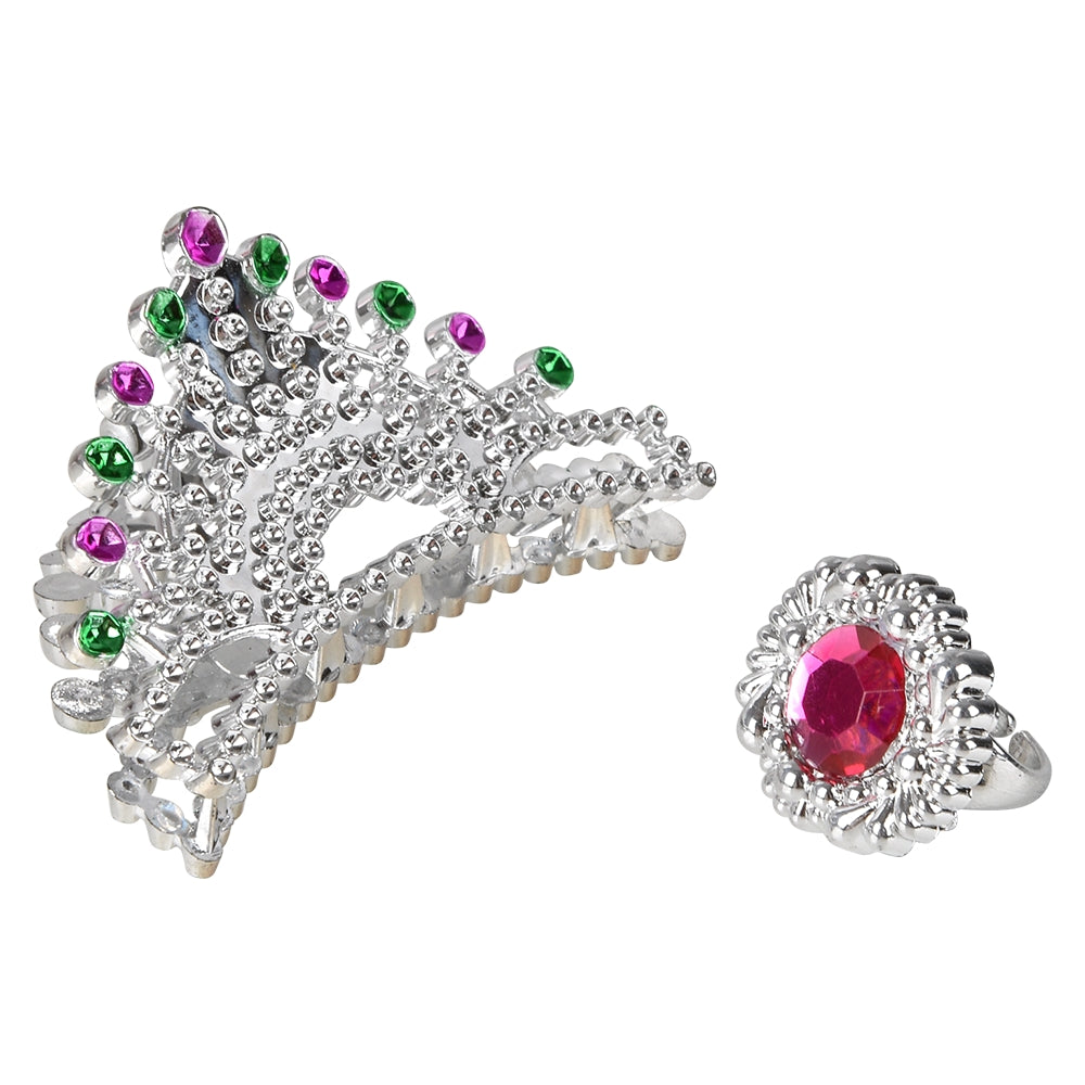 Princess Jeweled Tiara 4pc Set (1 DZC)