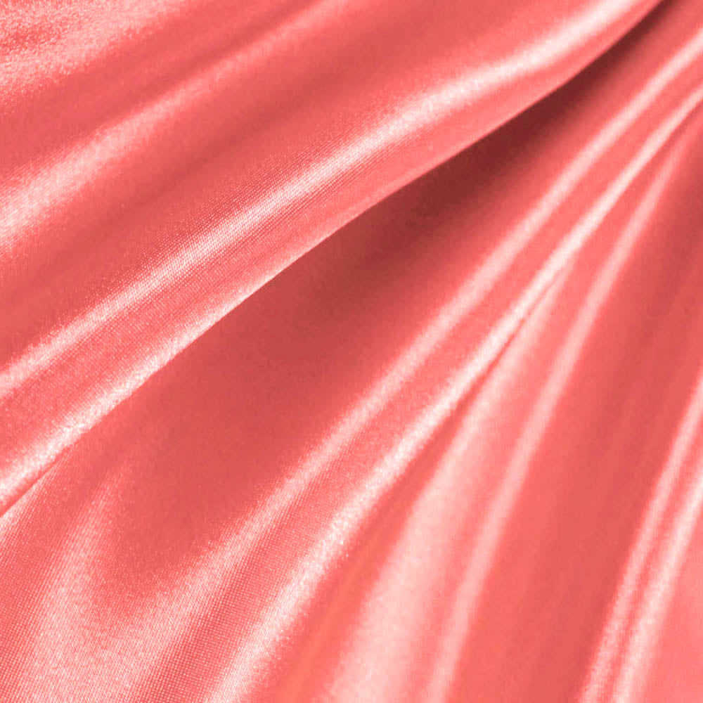 Bridal Satin Coral Fabric,