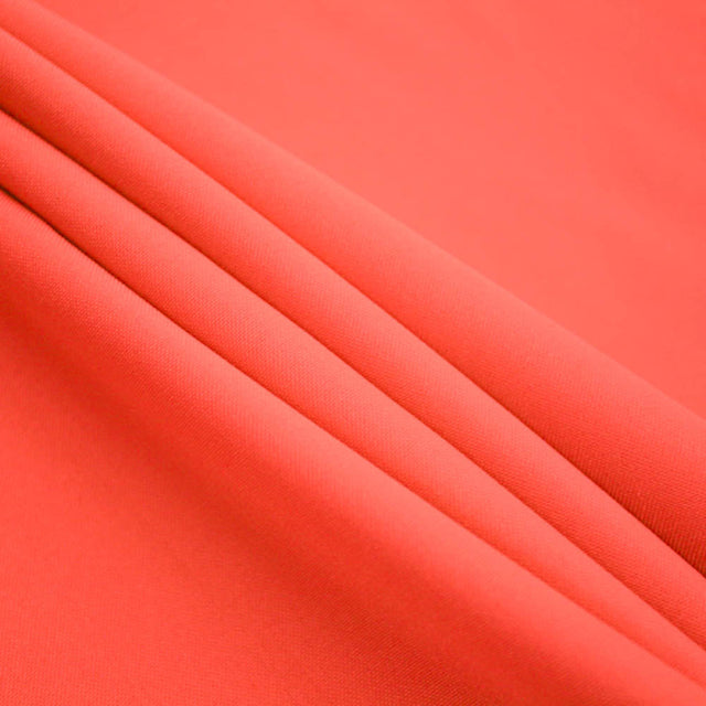 Coral Polyester Poplin (60″) Fabric,