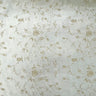 Cornelia Floral Embroidered Silk Fabric - Bamboo, Brass, Bronze, Fawn, Fire, Sand, Taupe, 54" Width (1 Yard)