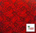 Cotton Tiki Turtle Print Fabric