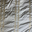 Courtney Silk Fabric - Striped Floral, 54" Width (1 Yard)