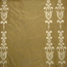 Courtney Silk Fabric - Striped Floral, 54" Width (1 Yard)